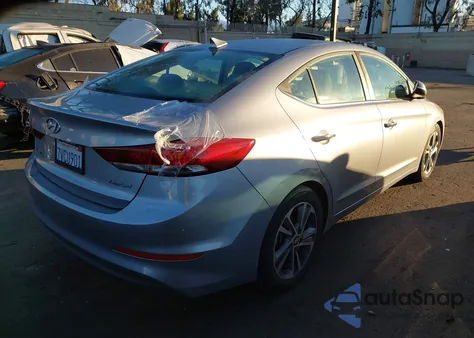 2017 Hyundai Elantra Limited from USA, damaged, VIN 5NPD84LFXHH044605